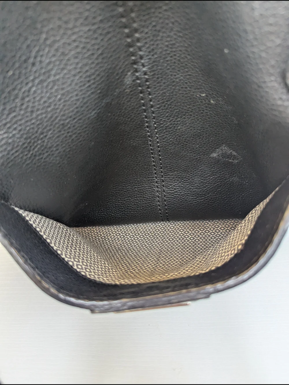Brighton Black Studded Tote with Heart Charm